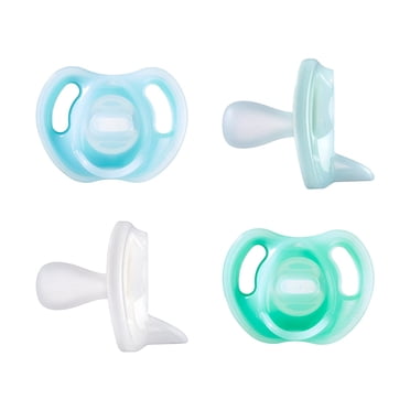 Sucette en silicone Ultra légère de Tommee Tippee - 0-6 mois, paquet de 4