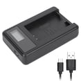 thumbnail image 2 of Portable Battery Charger SEIVI  E12  Camera Battery LCD Charging Display USB Intelligent Desktop Chargers For   100D   M   M2   M10 Single Slot, 2 of 8