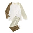 thumbnail image 1 of Hiiyo Ensemble de Pyjama à Manches Longues et Pantalon pour Grand Garçon, 2 Pcs, 1 of 5