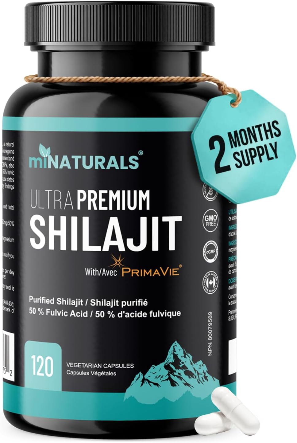Ultra Premium Shilajit with Primavie