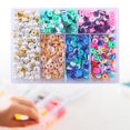 thumbnail image 4 of simhoa Clay Beads Flat Round Spacer Beads Kit DIY Jewelry Making Supplies Multicolor, 4 of 8