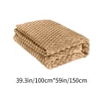thumbnail image 4 of Turtleback Velvet Blanket | Thickened Golden Velvet Napping Throw | Multifunctional Student Blanket | 100x150cm Soft Flannel Bed Sheet | Multicolor, 4 of 7