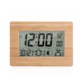 thumbnail image 1 of Horloge Atomique LCD Calendrier Numérique Alarme Horloge de Jour Double Alarme Couleur avec Répétition Grande Taille Numéro Multifonction Température Horloges de Table avec Thermomètre, 1 of 7