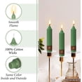 thumbnail image 3 of 7 Inch Taper Candle Candle Sticks, 4PCS Pillar Candles Handmade Unscenteds Candlesticks for Festive, Party, Spell, Wedding, Home Decor, 3 of 6