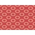 thumbnail image 1 of Ahgly Company Tapis Rectangulaire Rouge Lavable en Machine, 3 Pieds x 5 Pieds, 1 of 7