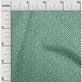 thumbnail image 1 of oneOone Cotton Silk Fabric Greek Key Geometric Print Fabric By The Yard 42 Inches Wide, 1 of 5