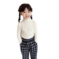 thumbnail image 1 of Qudderr Chandails pour Filles Tout-Petits 2-13 Ans Pull à Col Roulé Manches Longues Automne Hiver, 1 of 9