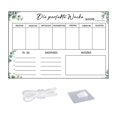 thumbnail image 3 of Luzkey Dry Erase Board Weekly Planning Board Message Panel Planner Board Calendar Sticker for Refrigerator Desk Important Dates Home A, 3 of 7