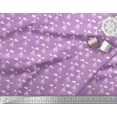 thumbnail image 2 of Soimoi Rayon Fabric Cloud,Fish & Yacht Nautical Fabric Prints by Yard 42 Inch Wide, 2 of 3