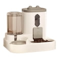 thumbnail image 4 of Savings Oefntac Automatic Cats Feeder Smart Timed Cats Feeding Station 3.8L Auto Dog Waterer Bowl Dispenser Water Dispense Pet Food Container Programable Dry Food Dispenser, 4 of 5