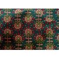 thumbnail image 4 of oneOone Cotton Silk Fabric Leaves & Floral Block Printed Craft Fabric BTY 42 Inch Wide, 4 of 4