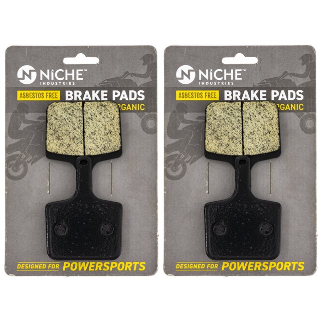 Niche Brake Pad Set for Polaris Indy 850 800 Switchback 600 Rear Organic 2 Pack 519-KPA2673D
