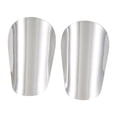 thumbnail image 1 of Siruishop 2 Pieces Mini Soccer Shin Guards Compact Lightweight Outdoor Sports Training M 12cmx7.8cm, 1 of 8