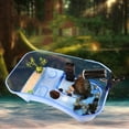 thumbnail image 2 of lionlar Réservoir Robuste pour Reptiles, Tortues et Tortues, Vivarium avec Rampe, Plateforme pour Se Prélasser, Bleu, 2 of 9