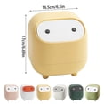 thumbnail image 3 of Binwennn Desktop Can Mini Double Layer With Lid For Home Scents Bags Sent Bags Odor Control Cleaning Products J Bags Paper Recycling Compactor Bag Large Waste Bags Bags V Scented Small Bags Small, 3 of 5