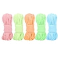 thumbnail image 3 of Corde Parachute de Camping 10 m à 9 Noyaux de Support, Cordon Lumineux pour Camping en Plein Air, Randonnée, Corde Parachute Fluorescente, Facile à Utiliser, 3 of 7