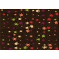 thumbnail image 1 of Ahgly Company Machine Washable Indoor Rectangle Transitional Black Brown Area Rugs, 4' x 6', 1 of 7