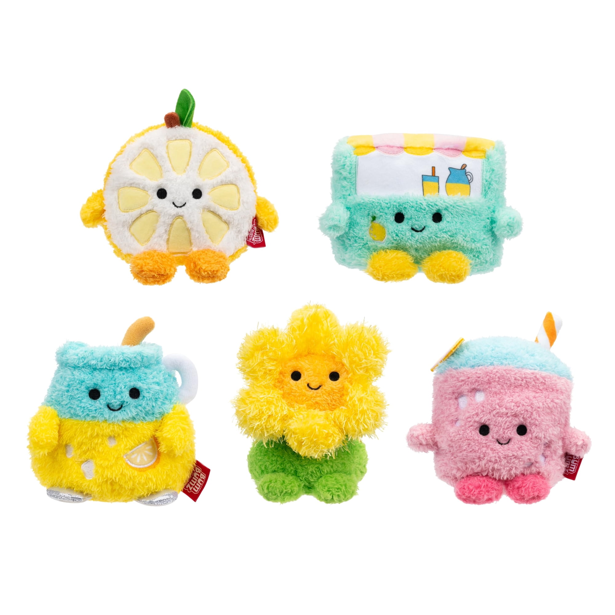 BumBumz 4.5-inch LemonadeStandBumz Plush 5-Pack - Lemon Leah