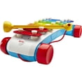 thumbnail image 2 of Fisher-Price Classic Xylophone Toddler Pretend Musical Instrument Pull Toy, 2 of 6