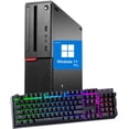thumbnail image 1 of Lenovo Thinkcentre SFF Desktop PC Computer Intel Core i5 16GB RAM 500GB SSD Windows 11 Pro NEW Keyboard mouse, WiFi Bluetooth Refurbished, 1 of 7
