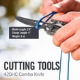 thumbnail image 2 of LEATHERMAN, Skeletool Lightweight Multitool with Combo Knife and Bottle Opener, Stainless Steel, 2 of 9