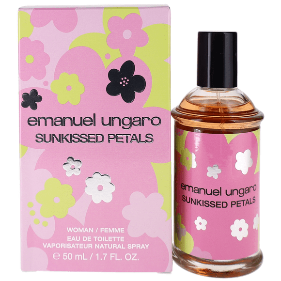 Emanuel Ungaro Sunkissed Petals for Women Eau de Toilette Spray 1.7oz 50ml