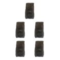 thumbnail image 2 of Youkk Warmth And Style Combined In Plush Over Knee Socks Wide Application Gift Idea black 5Set, 2 of 6