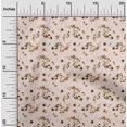 thumbnail image 2 of oneOone Cotton Poplin Light Peach Fabric Abstract Floral Fabric For Sewing Printed Craft Fabric By The Yard 42 Inch Wide, 2 of 4