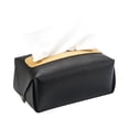 thumbnail image 2 of CEHVOM Tissue Box Cover, Rectangular Modern Decorative Leather Tissue Box Case Organizer Holder For Vanity Countertop, Night Stands, Livingroom,Office, Car Automotive Clearance, 2 of 4