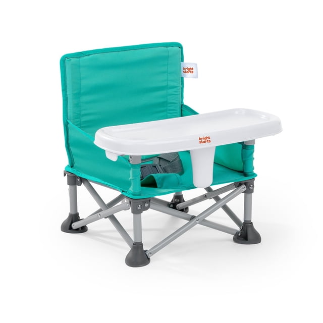 Bright Starts - Siège d'Appoint Portatif Pop ‘N Sit - Sarcelle