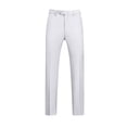 thumbnail image 1 of AherBiu Mens Dress Pants Pantalon Habillé pour Homme Taille Extensible devant Plat Grande Taille Coupe Ajustée Pantalon Extensible Classique Confortable, 1 of 3