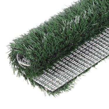 Artificial Grass Turf Mat 14x14" Realistic Fake Grass Rug Carpet for Outdoor Garden Lawn Landscape, Green