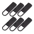 thumbnail image 2 of 6Pcs Metal Detachable Zipper Tags Repair Pull Tabs for Clothing Black L, 2 of 9