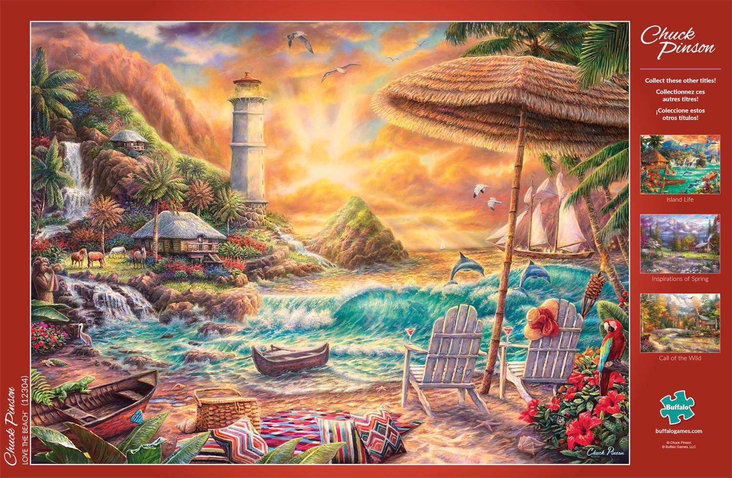 Buffalo Games Le puzzle Chuck Pinson Love the Beach en 1000 pièces