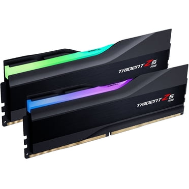G.SKILL Trident Z5 Série RVB 32 Go (2 x 16 Go) RAM PC 288 Broches DDR5 6000 (PC5 48000) Mémoire de Bureau Modèle F5-6000J3636F16GX2-TZ5RK
