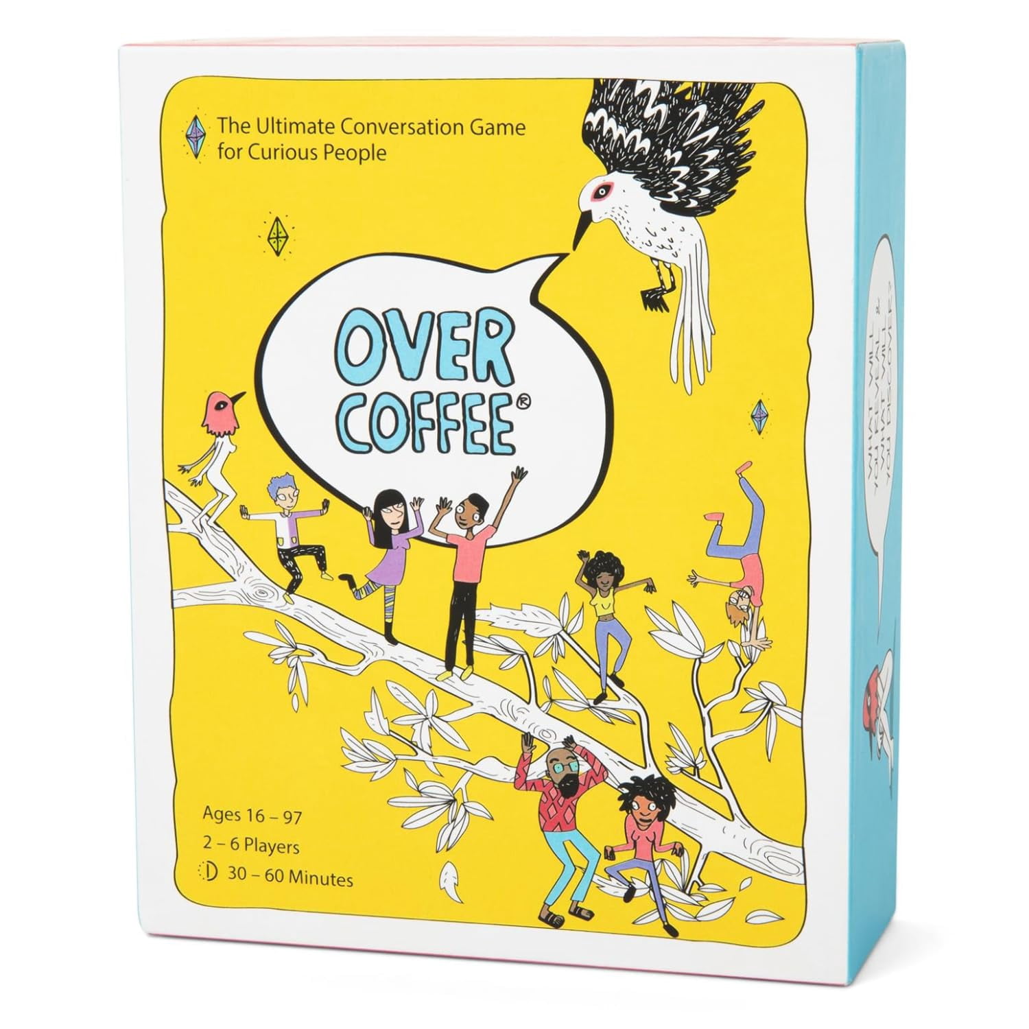 Over Coffee Conversation Cards Game for Teens & Adults - â€˜Share Your Story, Iâ€™m Listeningâ€™ - Card Games for Couples, Relationship & Families Icebreaker, Get to Know Each Other Card Game