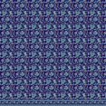 thumbnail image 1 of Soimoi Japan Crepe Satin Fabric Artistic Leaves & Flower Panel Printed Fabric 1 Yard 42 Inch Wide, 1 of 1