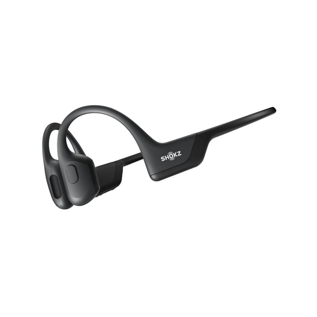 Shokz OpenRun Pro Premium Bone Conduction Open Ear Bluetooth Headphones for Sports(Black)