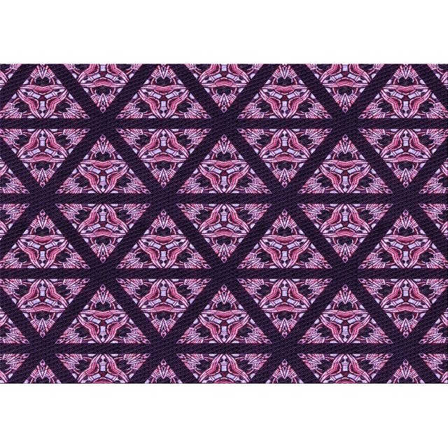 Ahgly Company Machine Washable Indoor Rectangle Transitional Orchid Purple Area Rugs, 8' x 10'