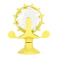 thumbnail image 3 of Pet Toy, Food Leakage Cat Puzzle Toy Rotation Healthy  For Cat Yellow, 3 of 8