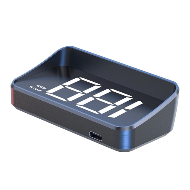Cagogo Car Head Up Display HUD, Digital GPS Speedometer Projector for Windshield, Overspeed Alert System, OBD2 Interface, Real-Time Speed Navigation Data Display for Driving Safety and Vehicle