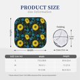 thumbnail image 3 of Vsdgher Sunflowers And Blue Flower Print Car Windshield Sun Shade, Reflective Sunshade Window Sunshade Sun Visor Protector Fit for Cars,Trucks,SUVs-Small, 3 of 6