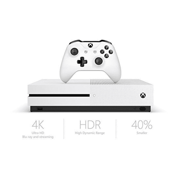 Microsoft - Xbox One S 500GB Video Game Console - White