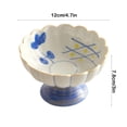 thumbnail image 3 of EGNMCR Kitchen Gadgets, Kitchen Accessories, Kitchen Utensils, Kitchen Tool Ceramic High Legged Fruit Plates Fruit Tray Dessert Plates Tea Tray ceramic plate, 3 of 6