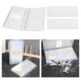 thumbnail image 2 of facefd PVC Jewelry Storage Organizer for Earrings Album Cards 84 Grids 50 Bags 35g, 2 of 9
