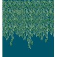 thumbnail image 1 of Soimoi Modal Satin Fabric Leaves Panel Print Sewing Fabric Yard 42 Inch Wide, 1 of 1