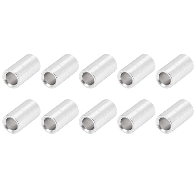 LYUMO Entretoise en Alliage d'Aluminium, OD 6mm ID 4mm Entretoise Ronde pour Connexion de Pièce