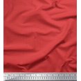 thumbnail image 1 of Soimoi Orange Moss Georgette Fabric Cross & Geometric Printed Fabric 1 Yard 42 Inch Wide, 1 of 3