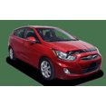 thumbnail image 3 of Convient 2012-2017 Hyundai Accent Tough Guard Form Fit Bug Shield RFG012 Tough Form Fit; Profil Bas/stylet; Noir Brillant; Acrylique, 3 of 3