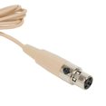 thumbnail image 3 of Bgsha Beige Double Earhook Headset Mic Headworn Microphone 3.5mm 3 Pin 4 Pin XLR Plug, 3 of 8